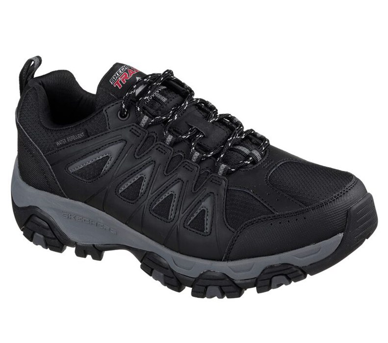 Skechers Terrabite - Mens Hiking Boots Black/Grey [AU-ZJ8004]